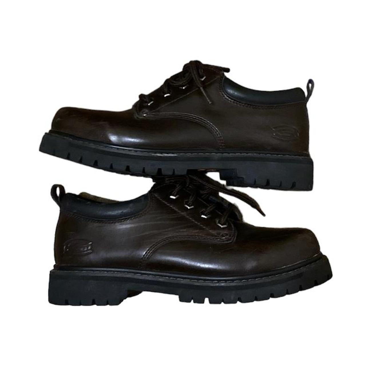Vintage 90’s Skechers Leather Uppers Size Depop