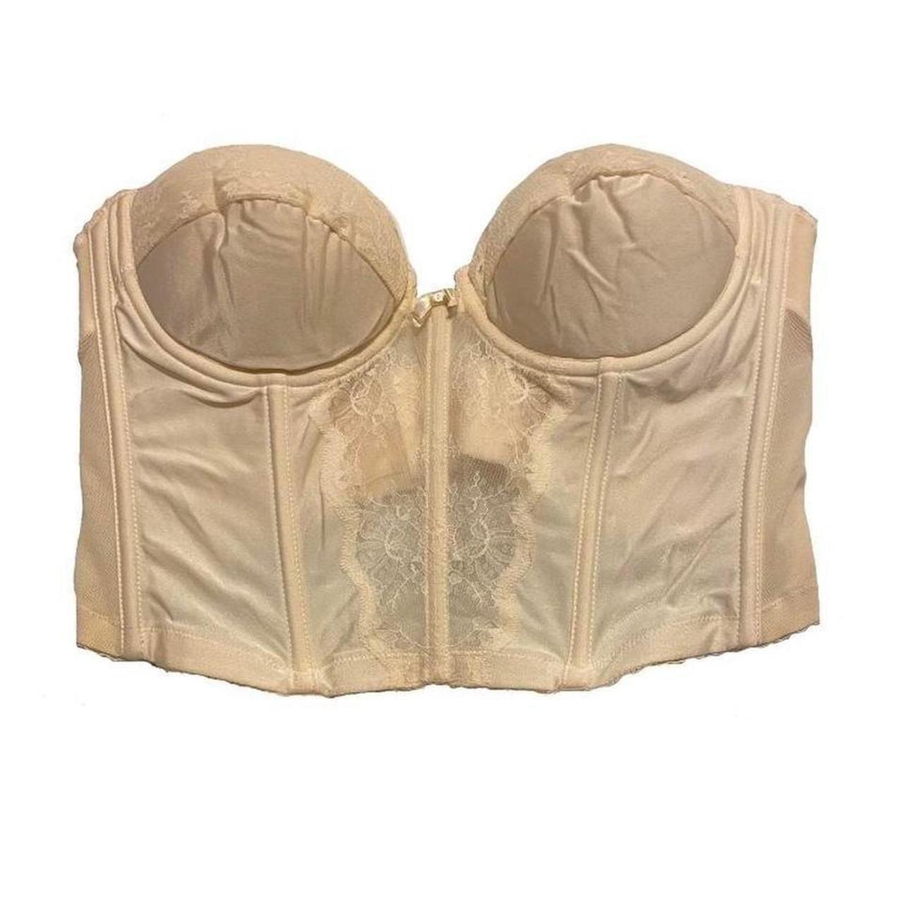 Women's Cream Corset Depop