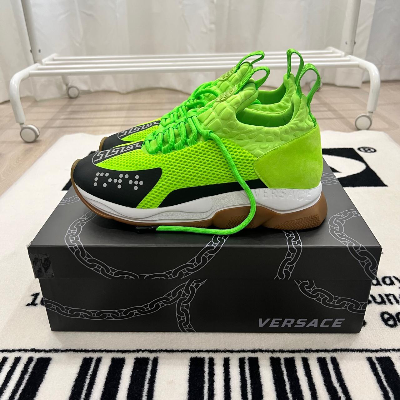 Brand New In Versace Chain Reaction Suede
