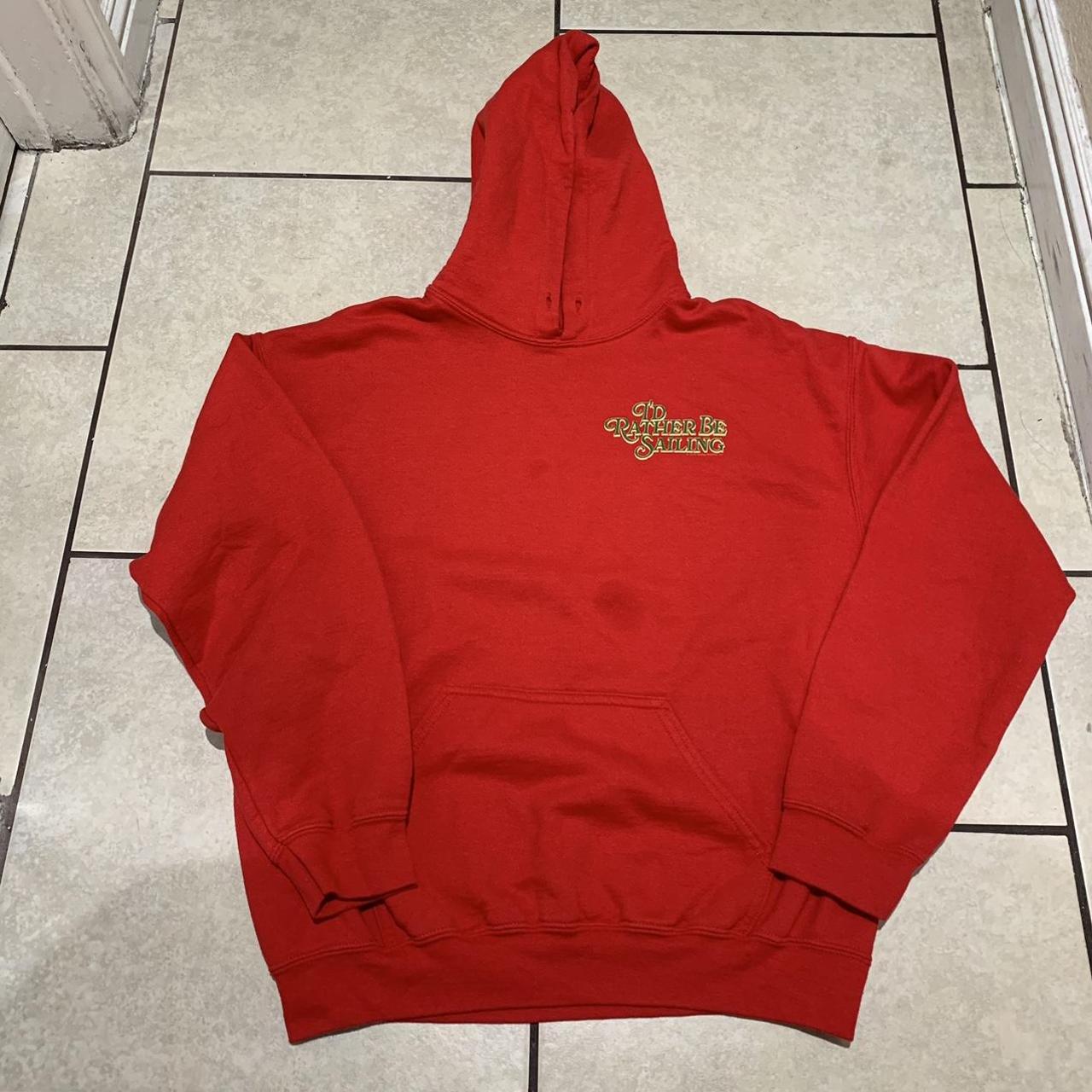 Red best sale childish hoodie