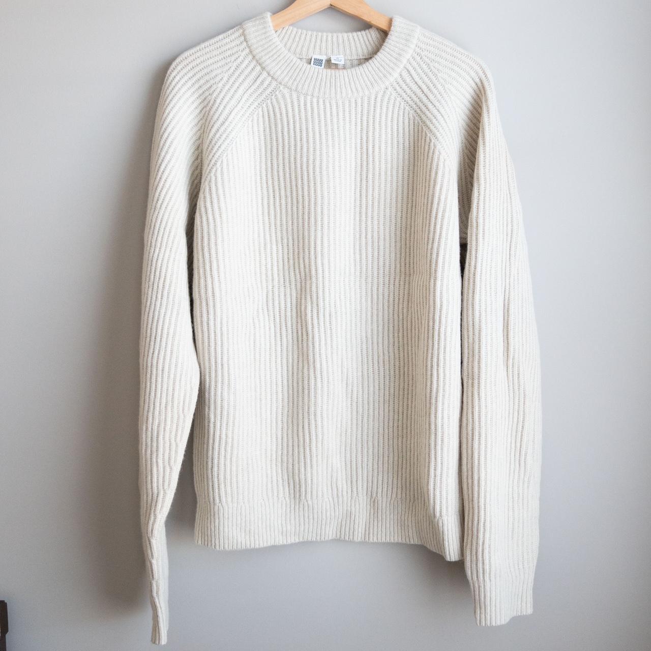 Uniqlo u white sweater - Depop