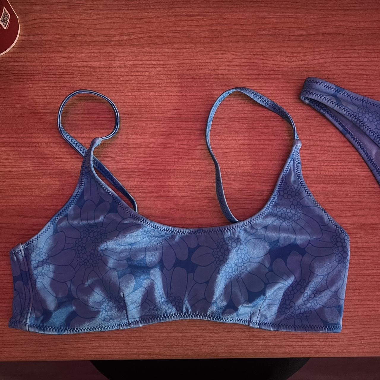 Triangl Women's Blue Bikinis-and-tankini-sets | Depop