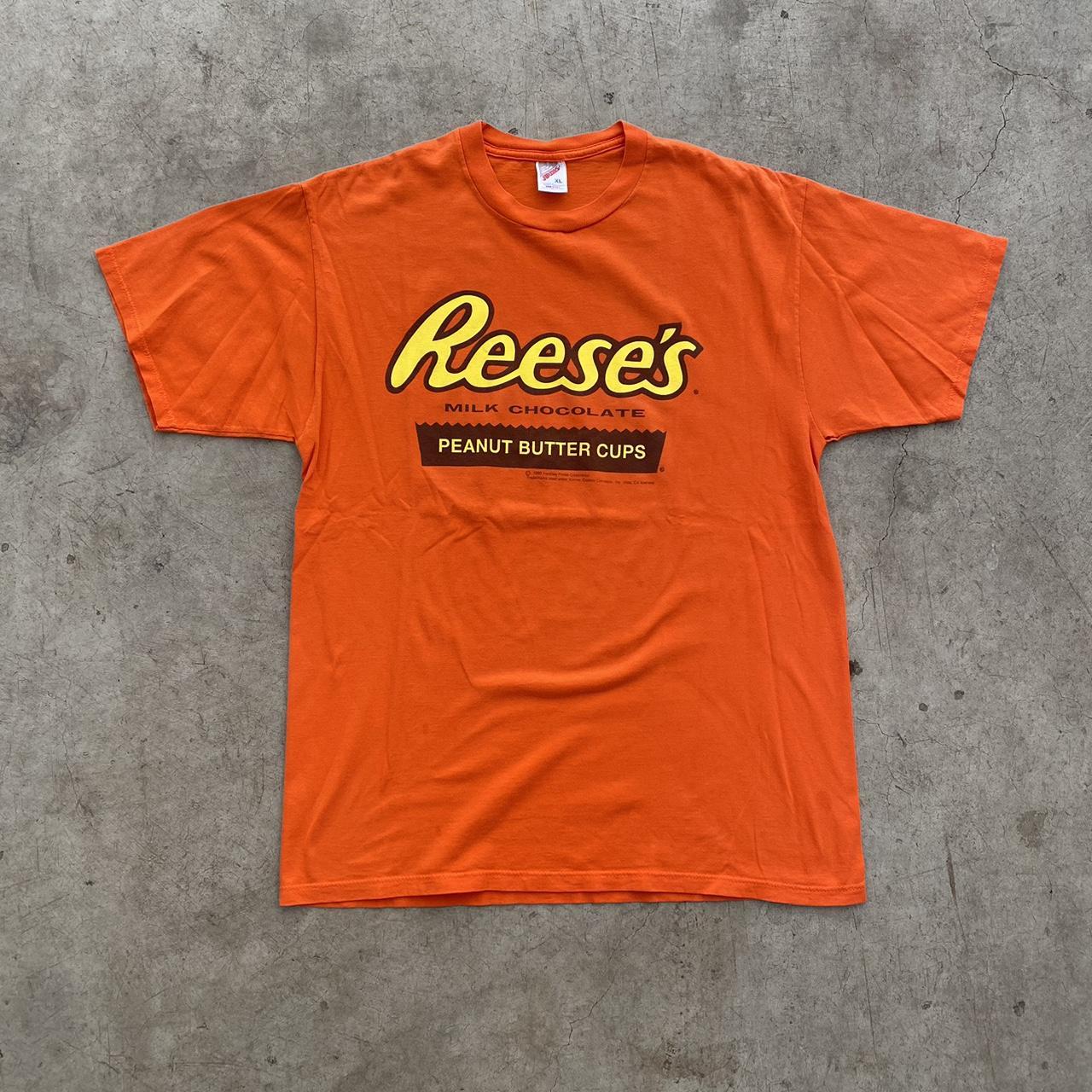 Vintage made in USA 90s 1995 Hersheys Reeses peanut... - Depop