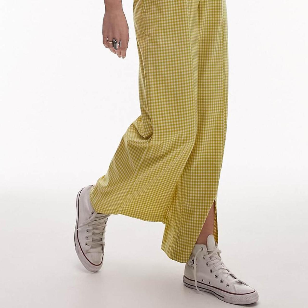 Topshop cut out detail jumpsuit in green Depop