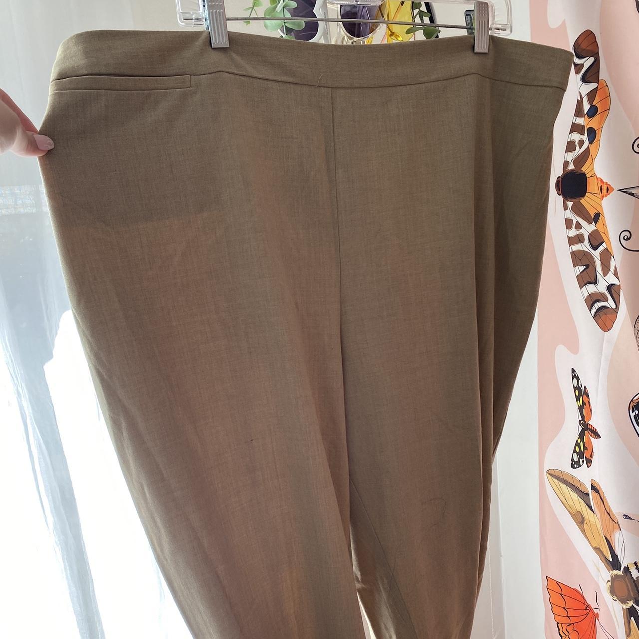 Catherine's Women's Tan and Cream Trousers (3)