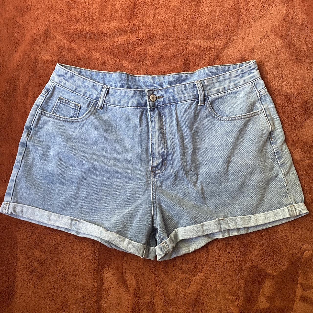 blue jean shorts from SHEIN #jeans #shorts... - Depop