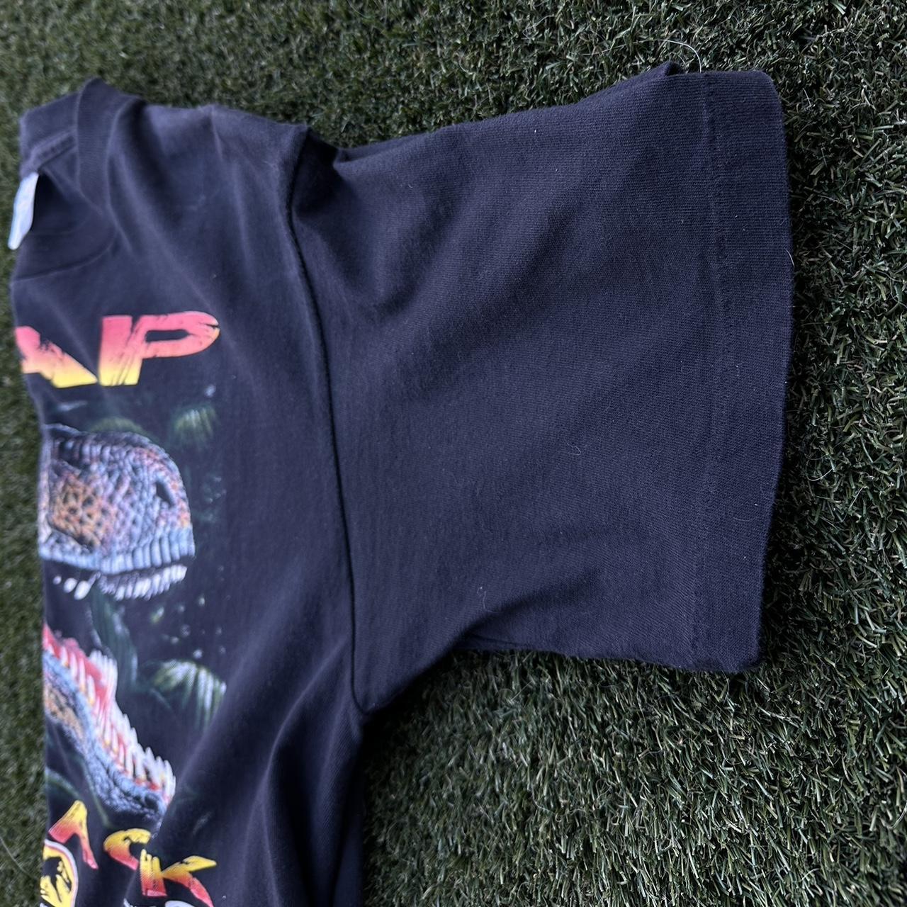 vintage 1993 Jurassic Park “Rap Attack” tee single... | Depop 