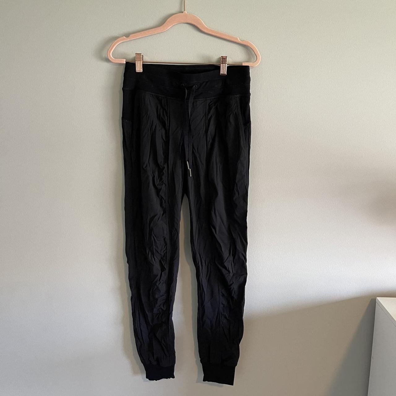 Lulu black joggers hot sale