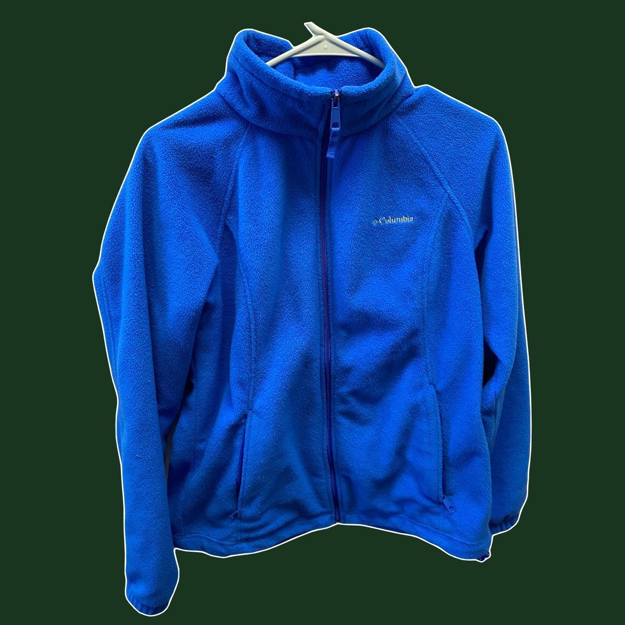 blue Columbia thermal jacket #thermaljacket... - Depop