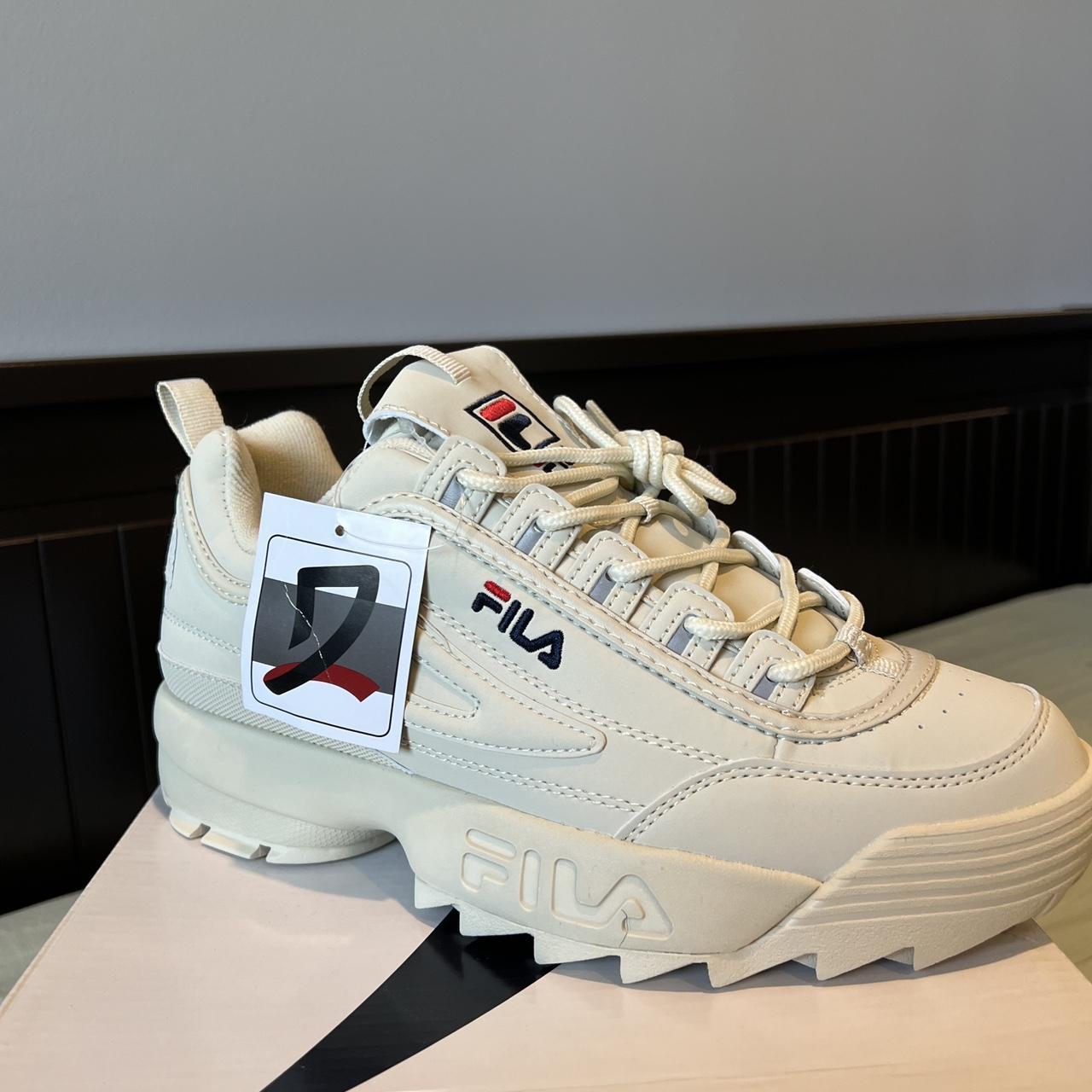 Fila 2024 cream trainers