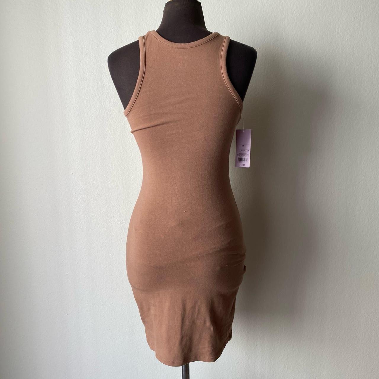 NWT tan mini dress. Wild Fable from Target. Light - Depop