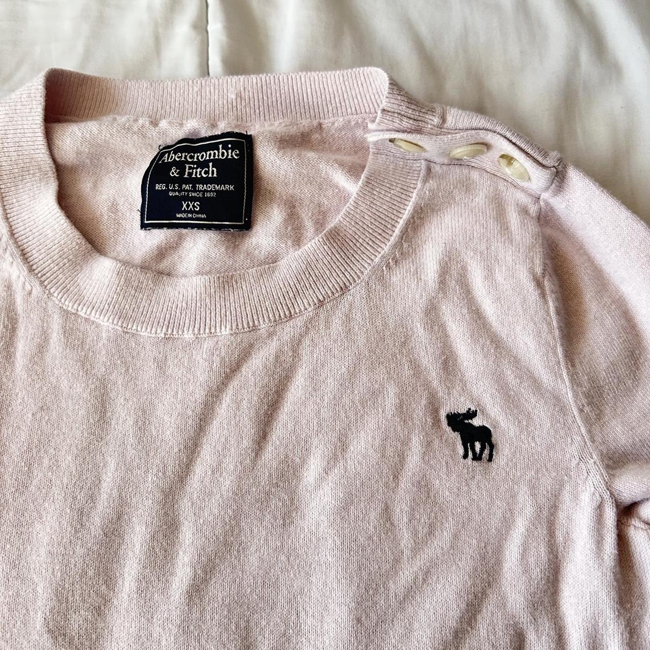 Abercrombie & Fitch Women's Pink Shirt (2)