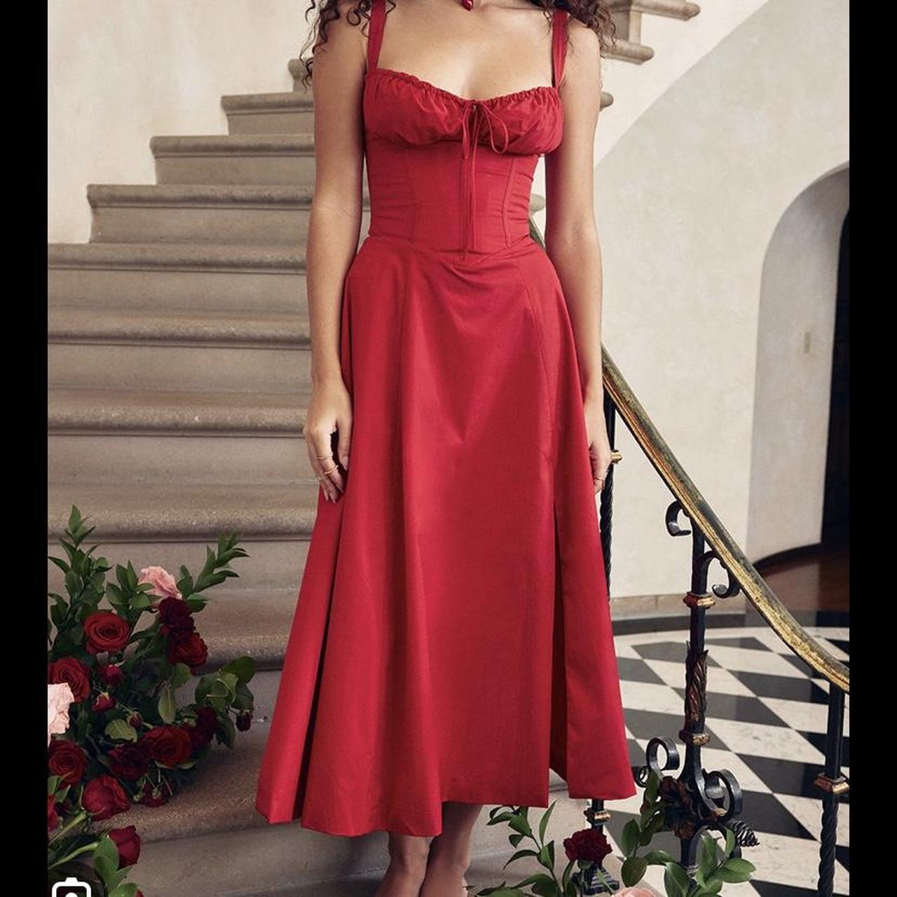 House of CB Carmen dress size medium with AC cup..... Depop