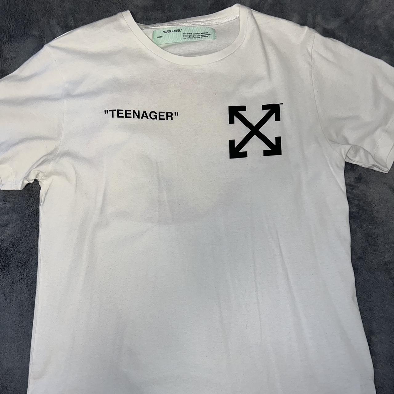 Off white Bart Simpson Teenager T shirt Size