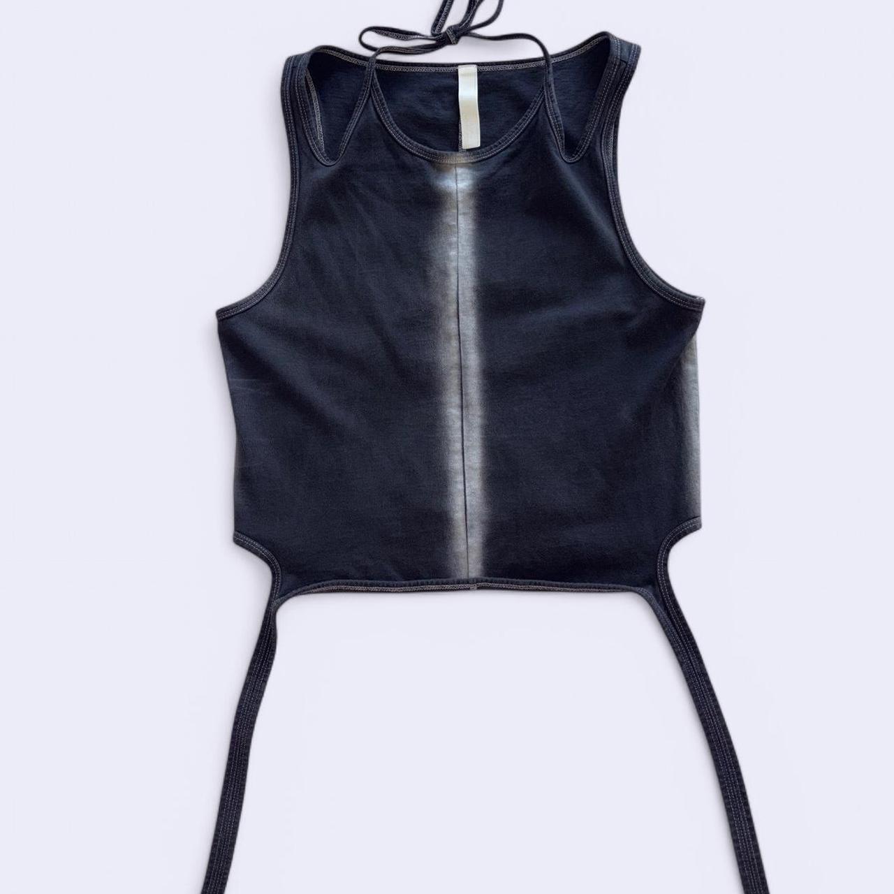 Dion Lee Women's Tank top - Black/Grey - One size… - image 1