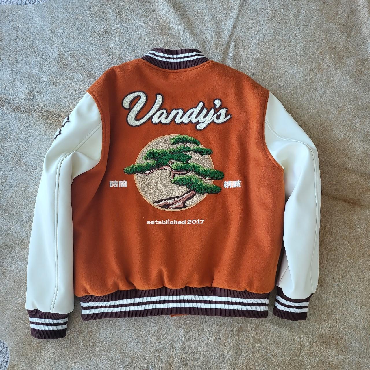 Vandy The Pink Men's Varsity Jacket - White - M