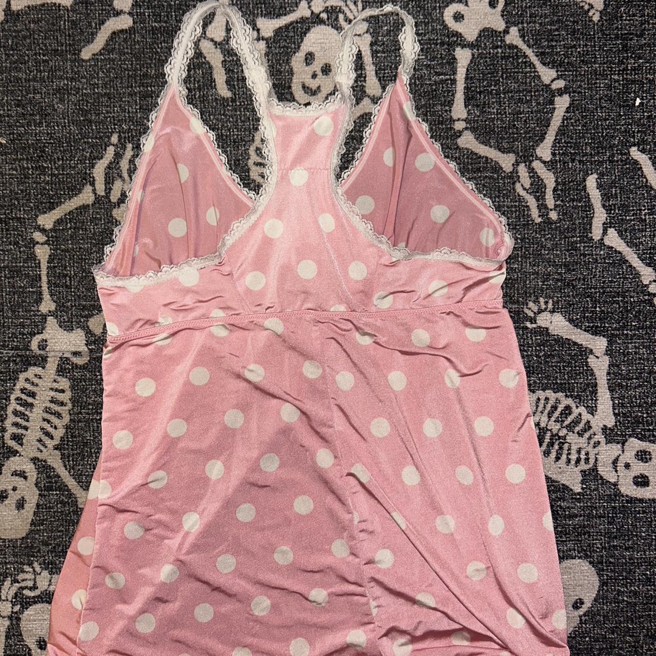 Smart and Sexy Women's Pink and White Dress (4)