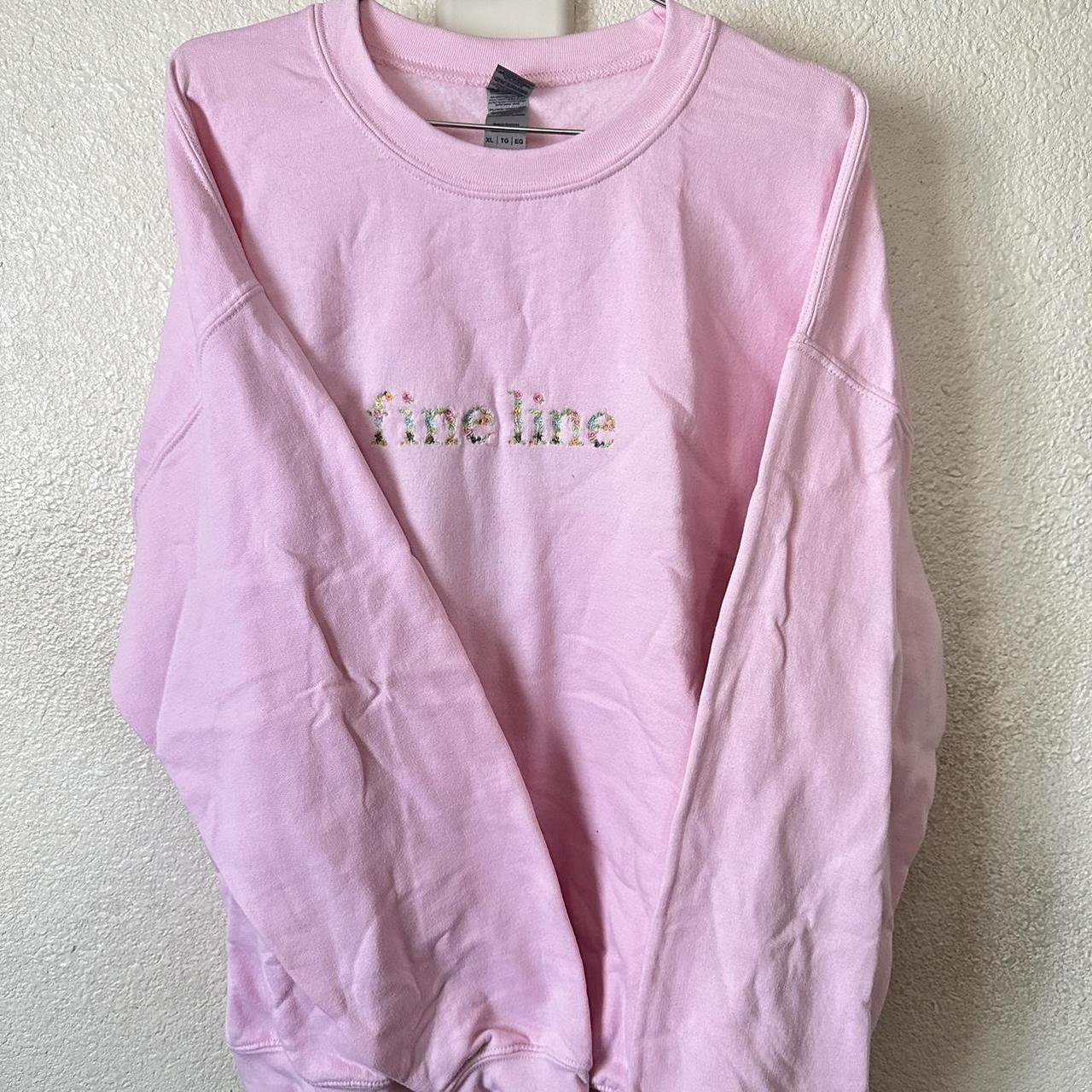 Fine Line Logo Mauve Sweatshirt