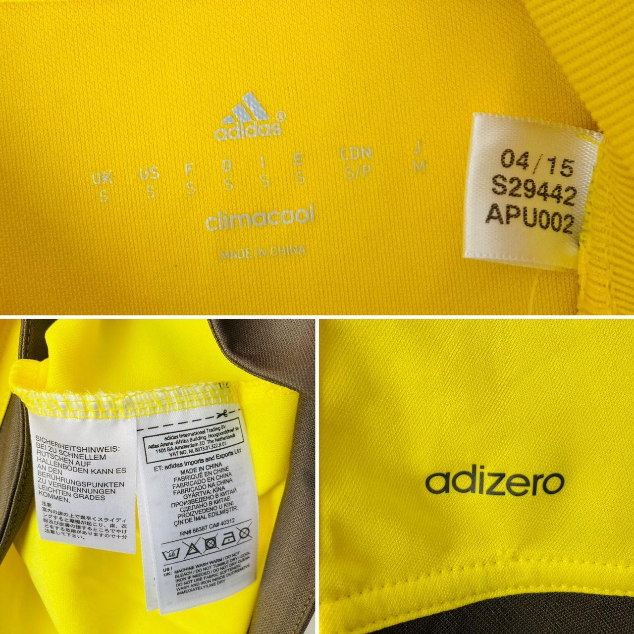 Adidas china t outlet shirt yellow