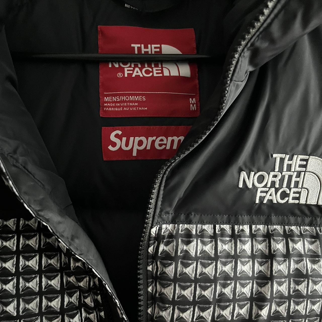 Supreme x The North Face Studded Nuptse Vest 'Black'... - Depop