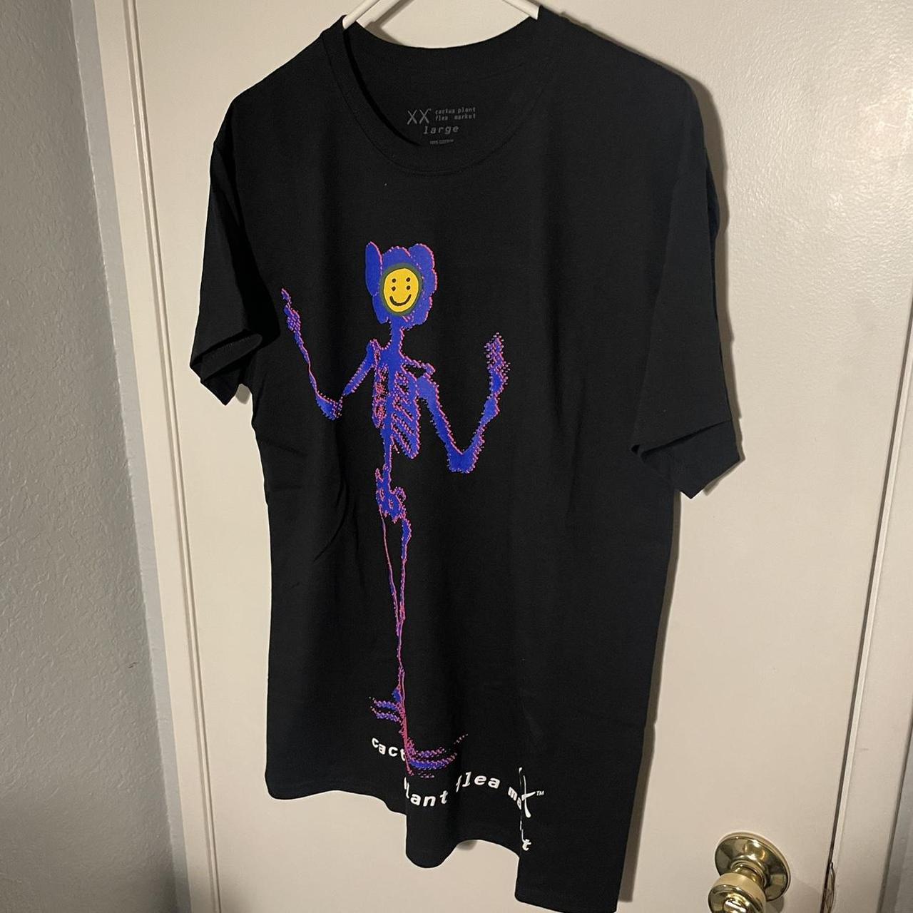 Cactus plant flea market (CPFM) x Kaws t-shirt... - Depop