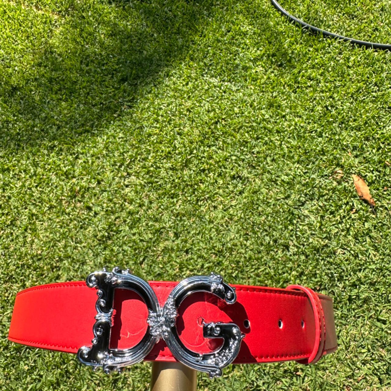 D&G Belt美品✅✅✅D&GベルトSALE✅ Dolce&Gabbana DG Logo Buckle Leather Belt - Bergdorf Goodman