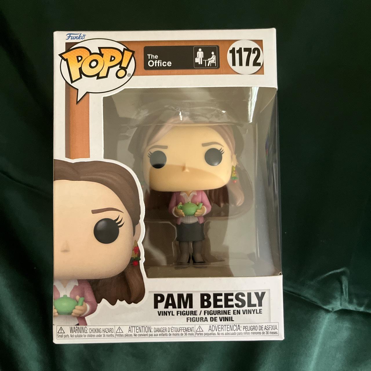 PAM BEESLY THE OFFICE FUNKO POP # 1172 MINT... - Depop