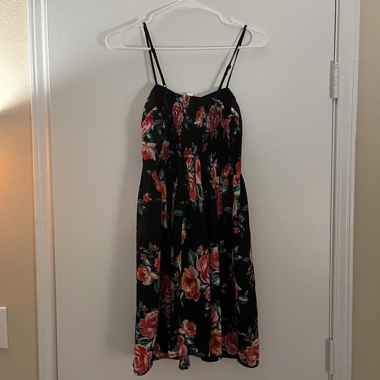 Xhilaration Women's Dress Black/Multi M – xhilaration black