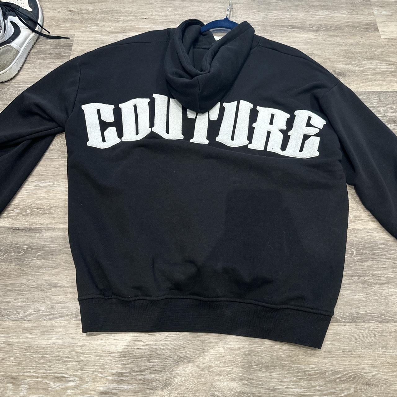 Couture club black hoodie Very good condition Very... - Depop
