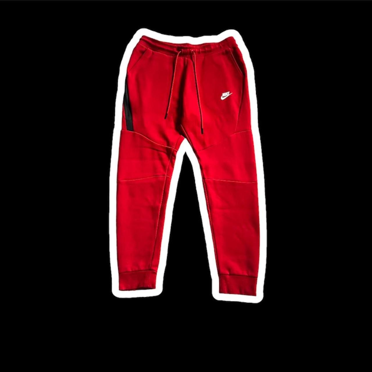 Old Season Nike Tech Fleece University Red Depop 0460