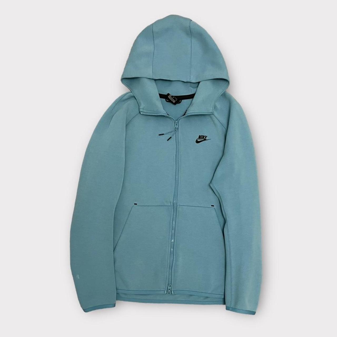 Old season Nike tech fleece baby blue hoodie FREE Depop