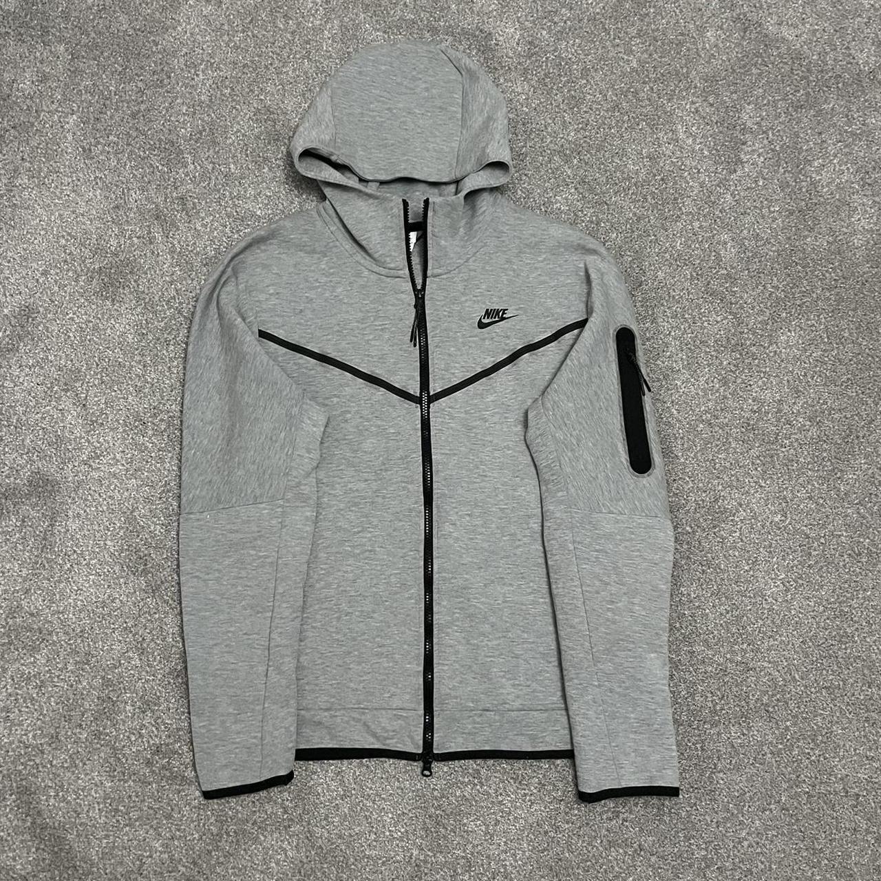 Old season Nike tech fleece grey hoodie (3rd... - Depop