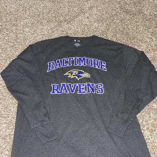 vintage mitchell & ness baltimore ravens long sleeve - Depop