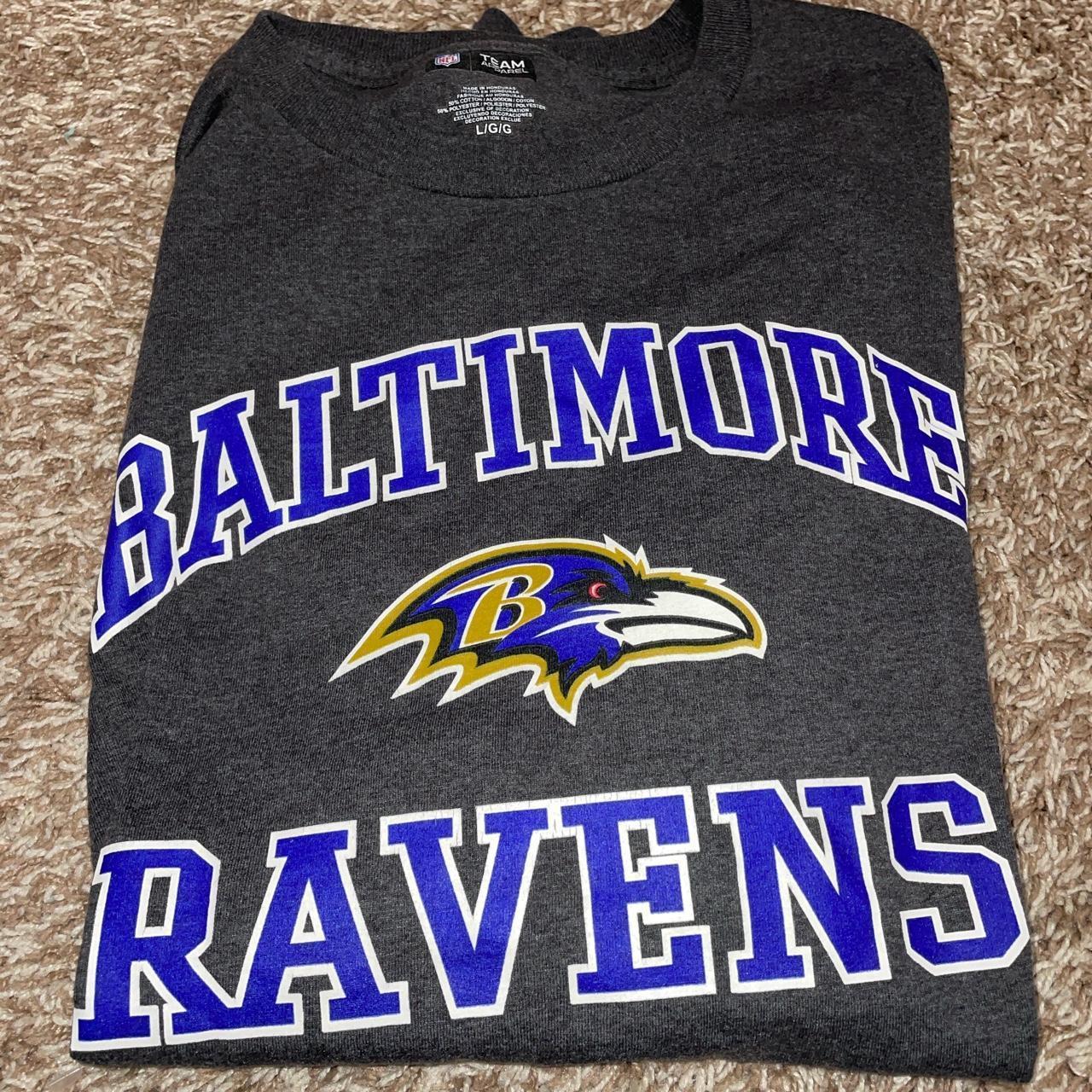 vintage mitchell & ness baltimore ravens long sleeve - Depop