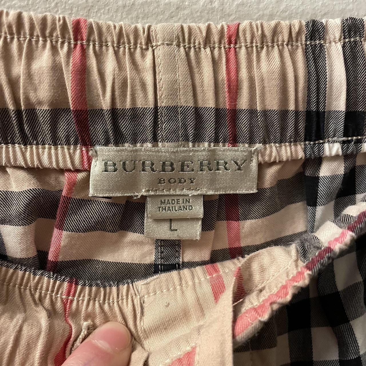 burberry lounge pj pants amazing condition, Depop