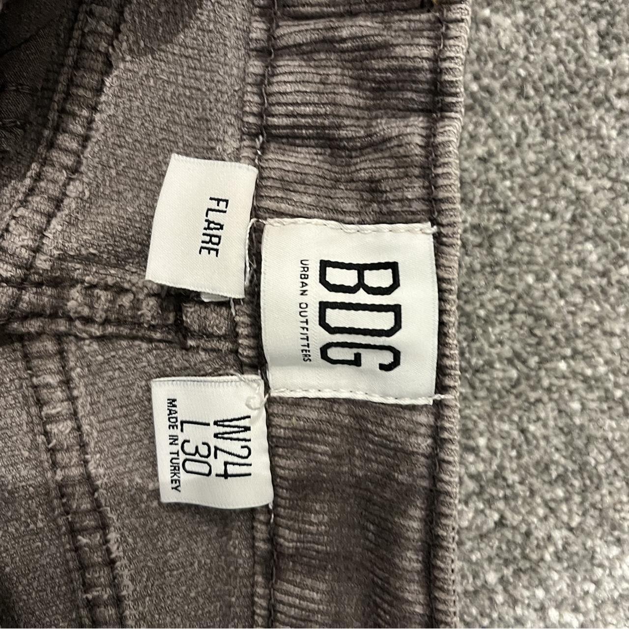 Urban outfitters. Brown flared jeans corduroy. Knees... Depop