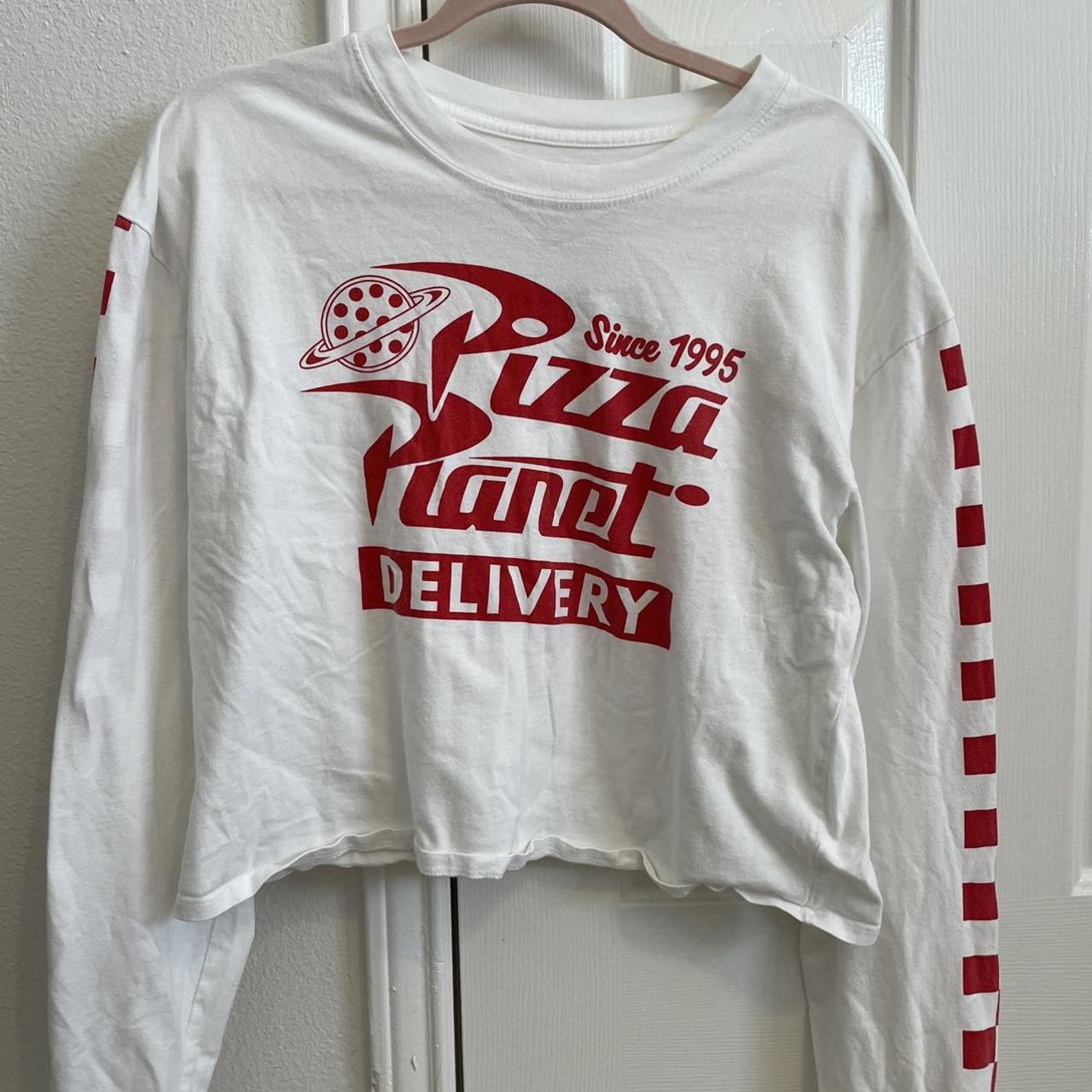 pizza planet long sleeve shirt