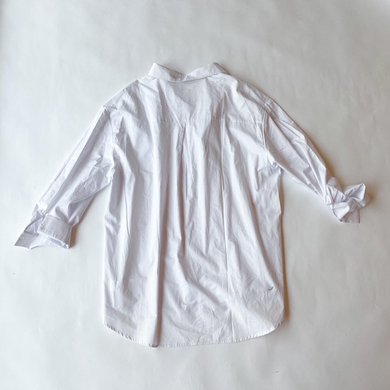 Brand new peppermayo white button down shirt dress - Depop