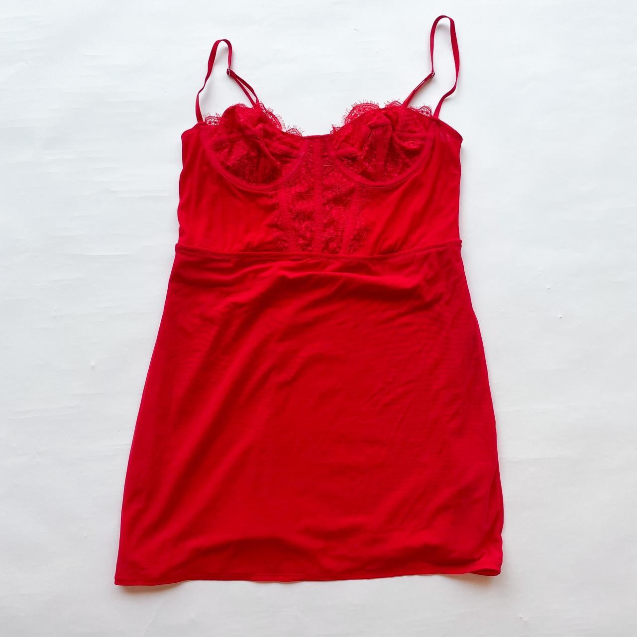 Urban corset top in red - Depop