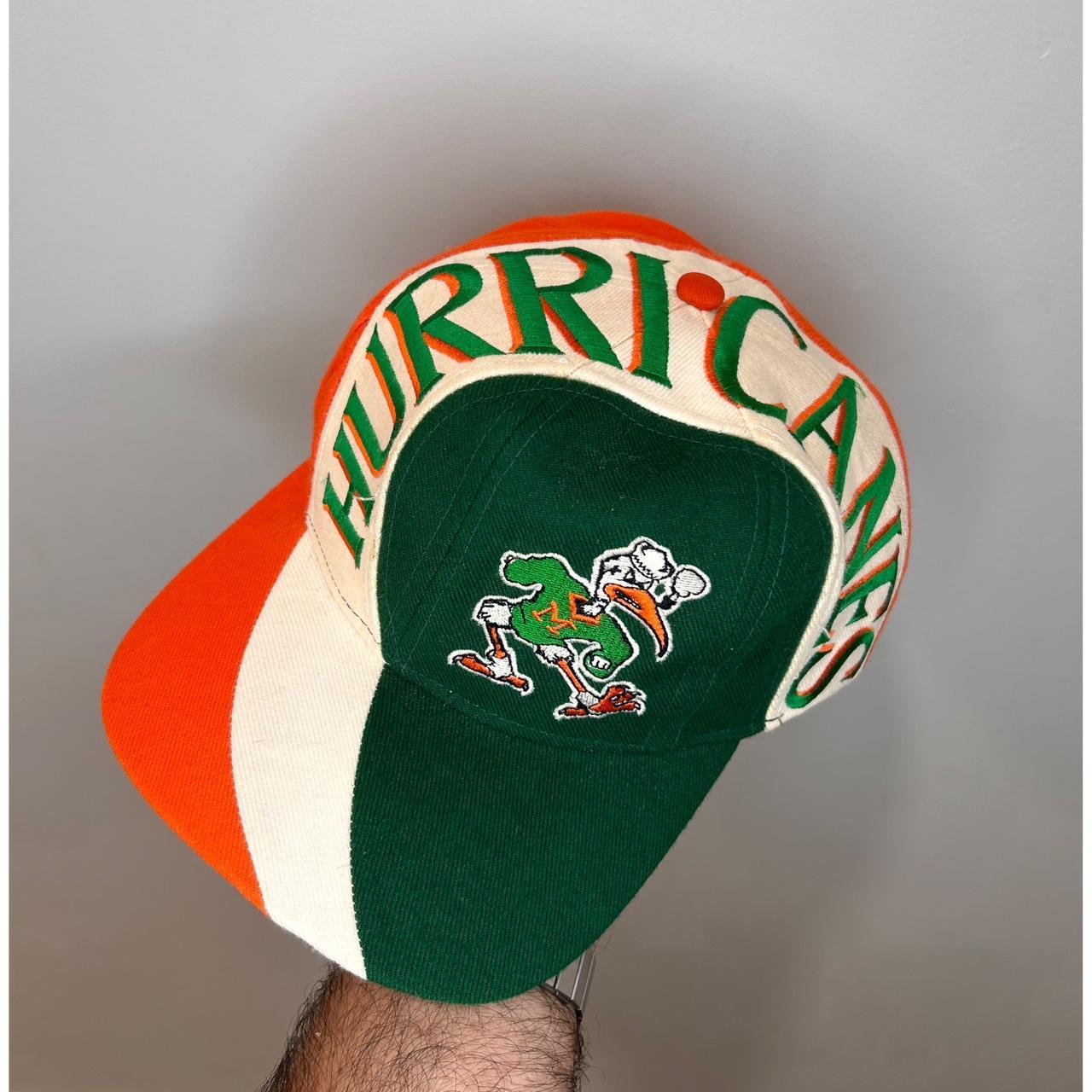 Vintage 90s Miami Hurricanes Big Face Logo hotsell Snapback