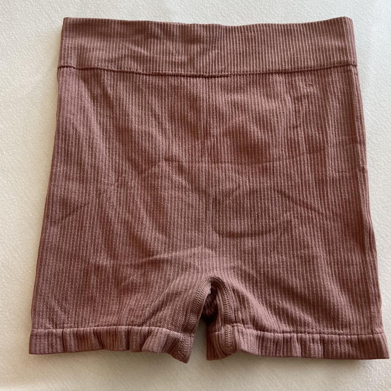 Skims pink shorts - size small/ medium - very - Depop