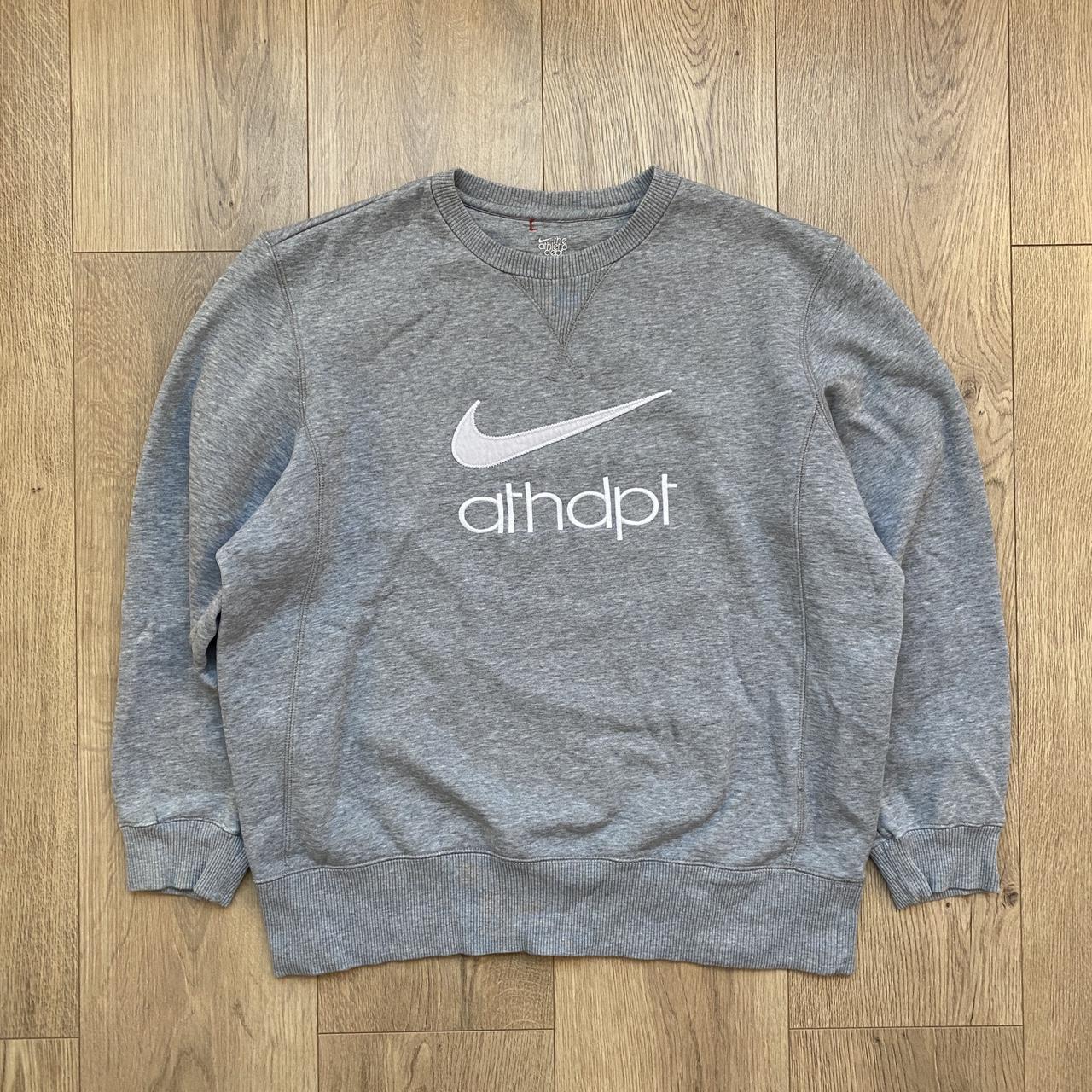 Nike Men's Grey Sweatshirt | Depop