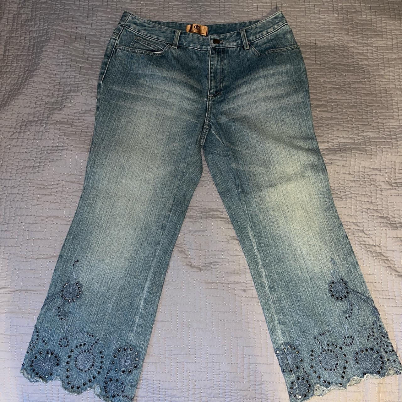 Dana Buchman Capri pants #2000s #y2k #90s #jeans... - Depop 