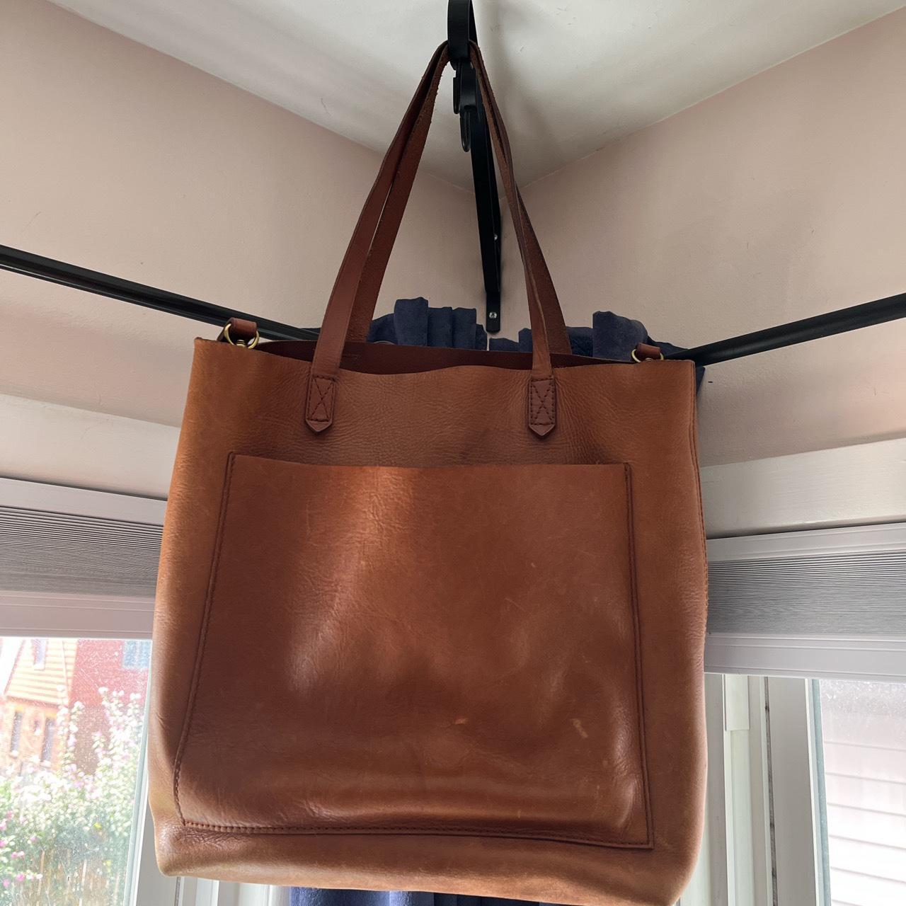 Madewell leather bag. 100 genuine leather... Depop