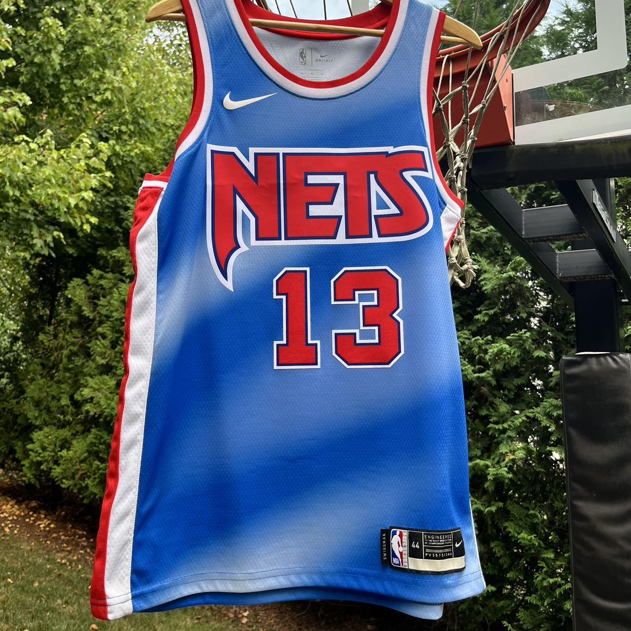 james harden classic nets jersey