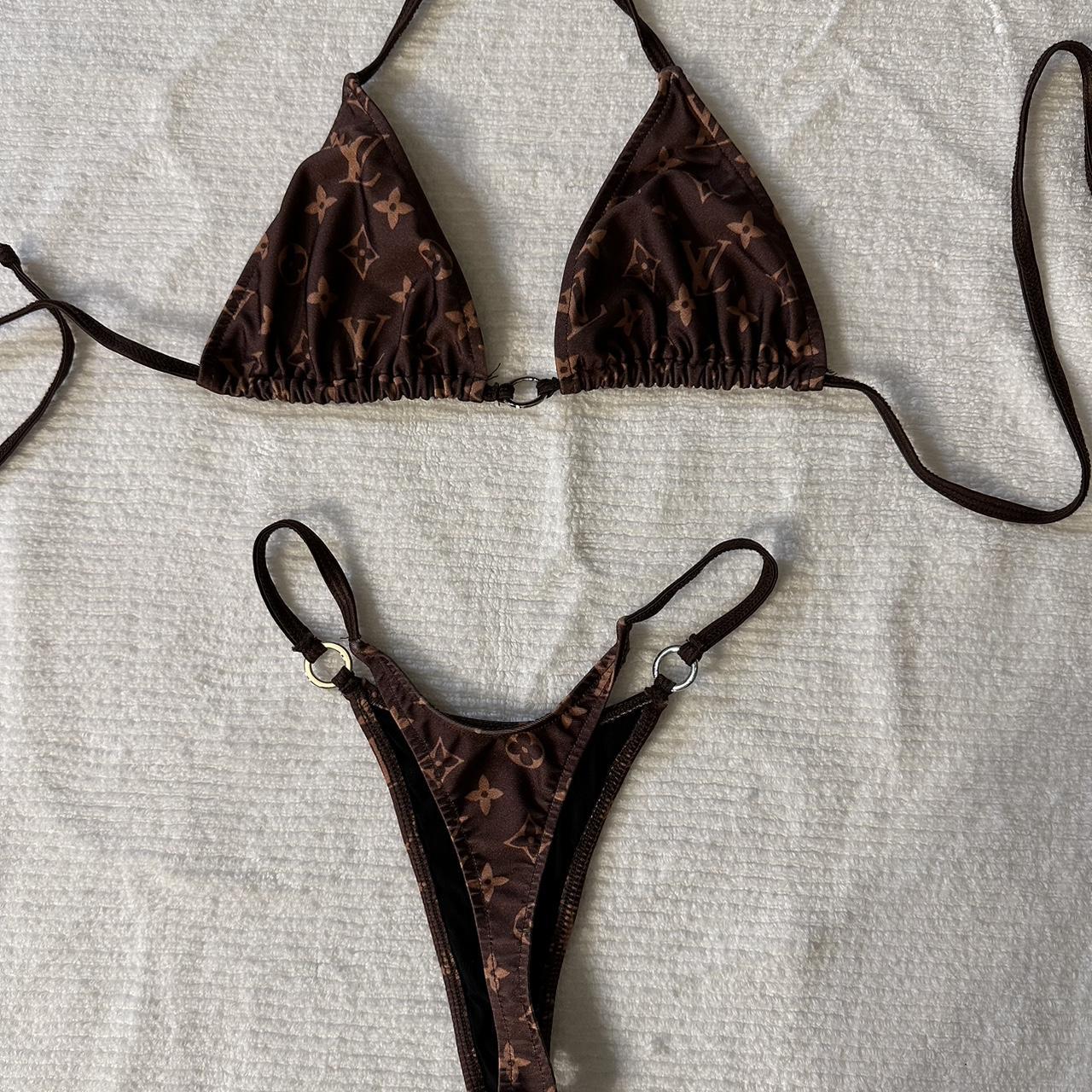 Louis Vuitton #swim suit #bikini Size : S set Size - Depop