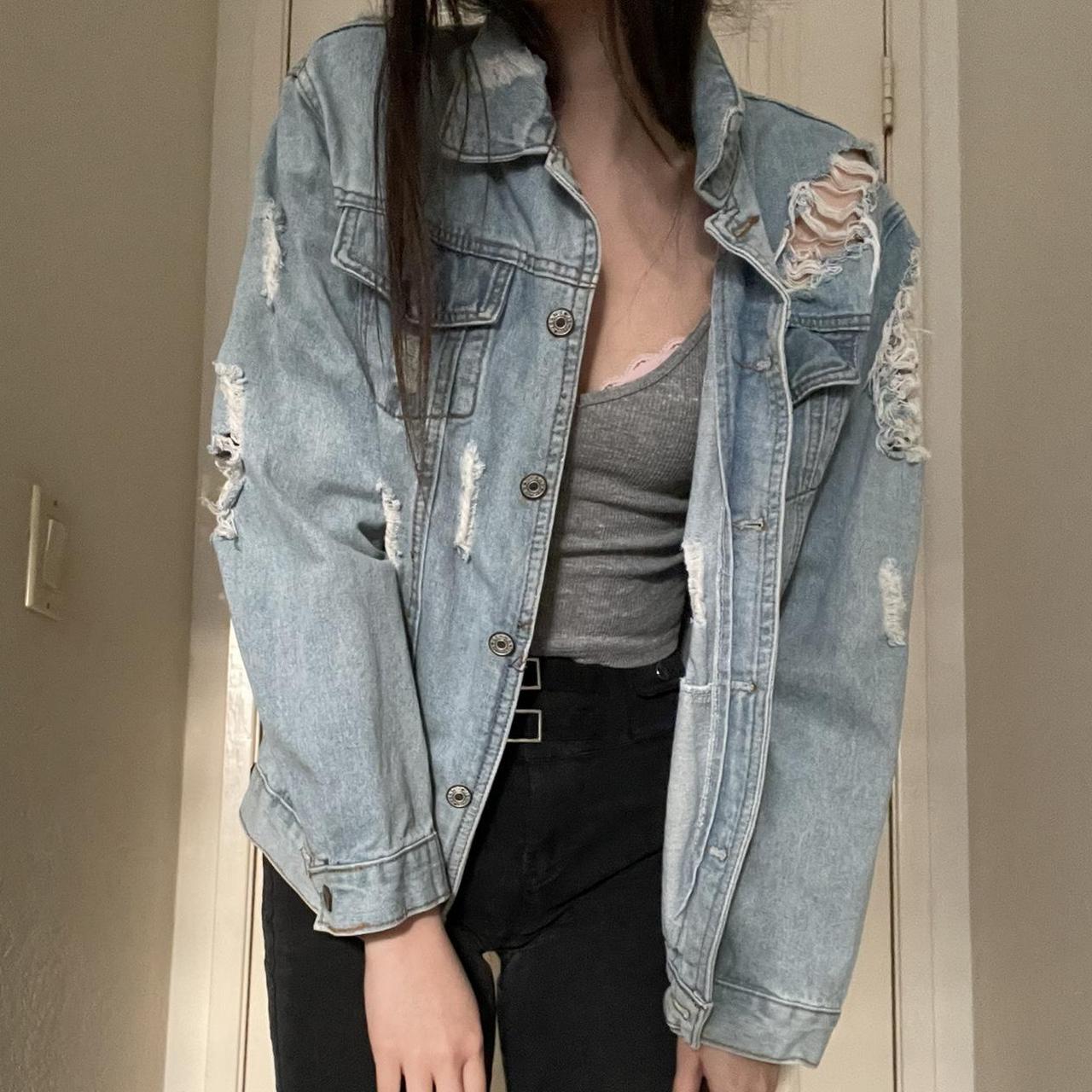 Women's Blue Jacket | Depop