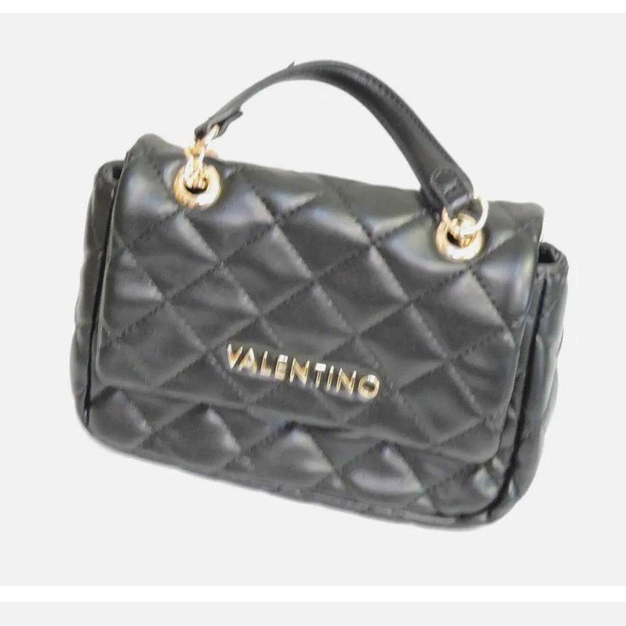 Valentino black discount bag gold chain