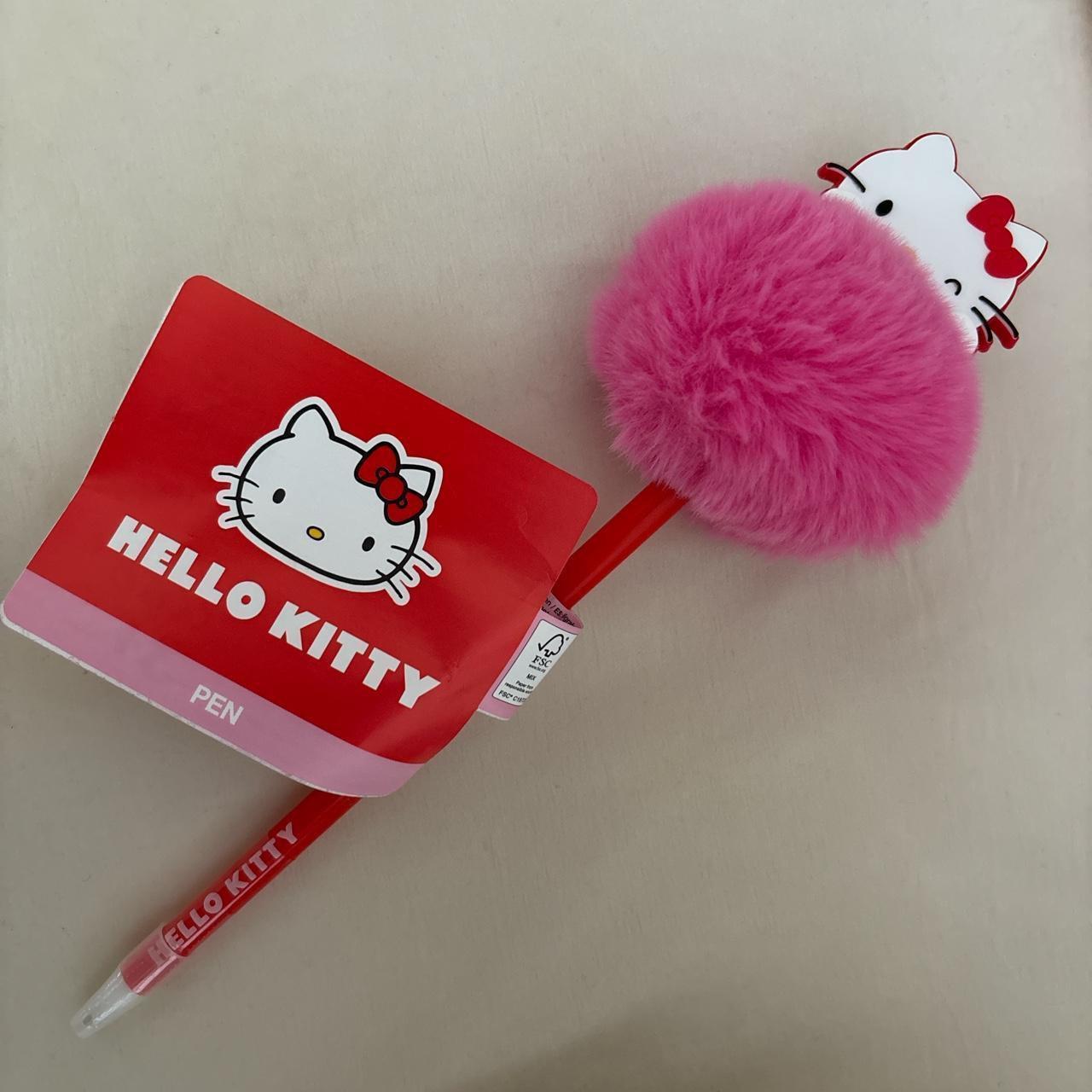 Hello Kitty 50th Anniversary Pom Pom pen Primak x... - Depop