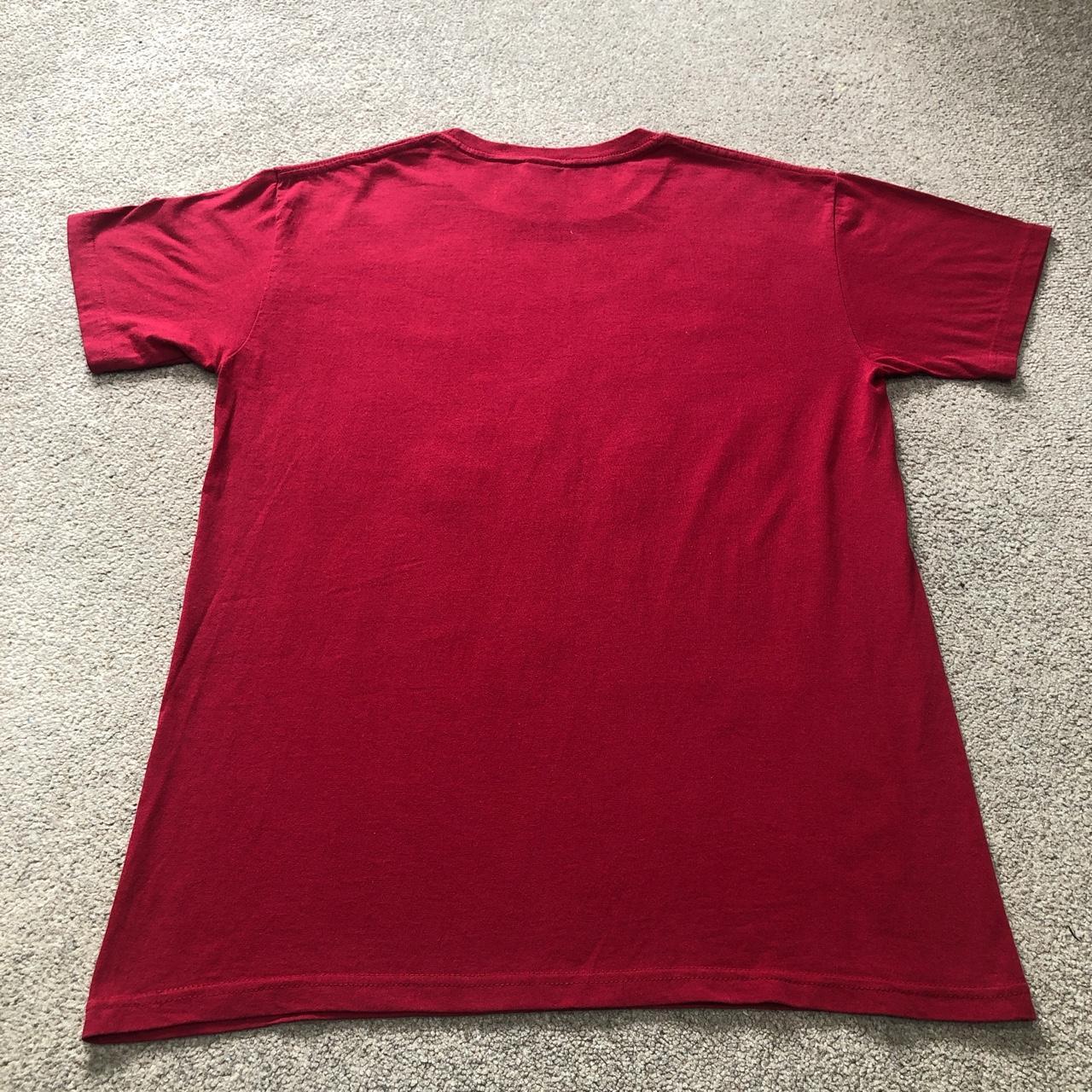 Gildan Men's Red T-shirt | Depop